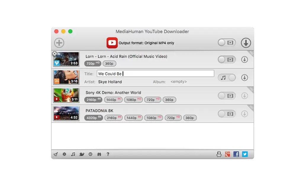 mediahuman youtube downloader how to download in order